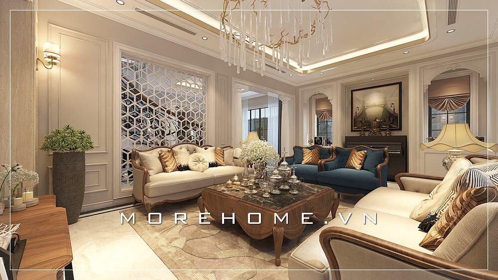 thiết kế nội thất phòng khách